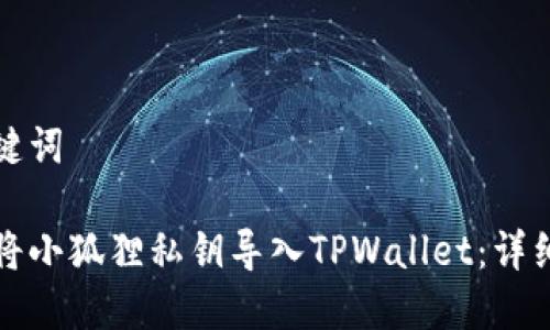 和关键词
如何将小狐狸私钥导入TPWallet:详细指南