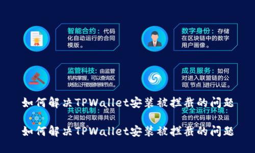 如何解决TPWallet安装被拦截的问题

如何解决TPWallet安装被拦截的问题