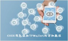 CORE钱包添加TPWallet的详细教程