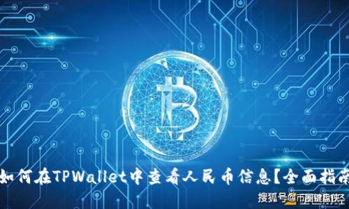 如何在TPWallet中查看人民币信息？全面指南