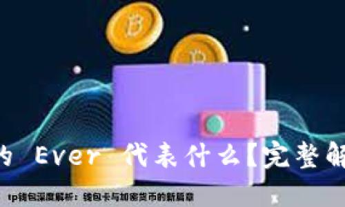 思考一个且的

TPWallet 中的 Ever 代表什么？完整解析与应用指南